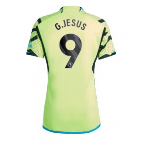 Arsenal Gabriel Jesus #9 Replika Udebanetrøje 2023-24 Kortærmet